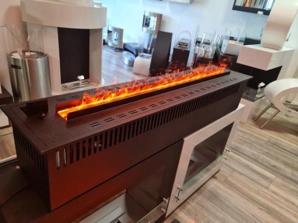 3D atomizing fireplace, flame imitation, width 1200 mm, depth 240 mm 1 colour