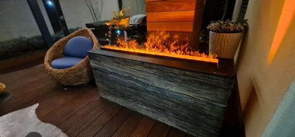Water fireplace 1500